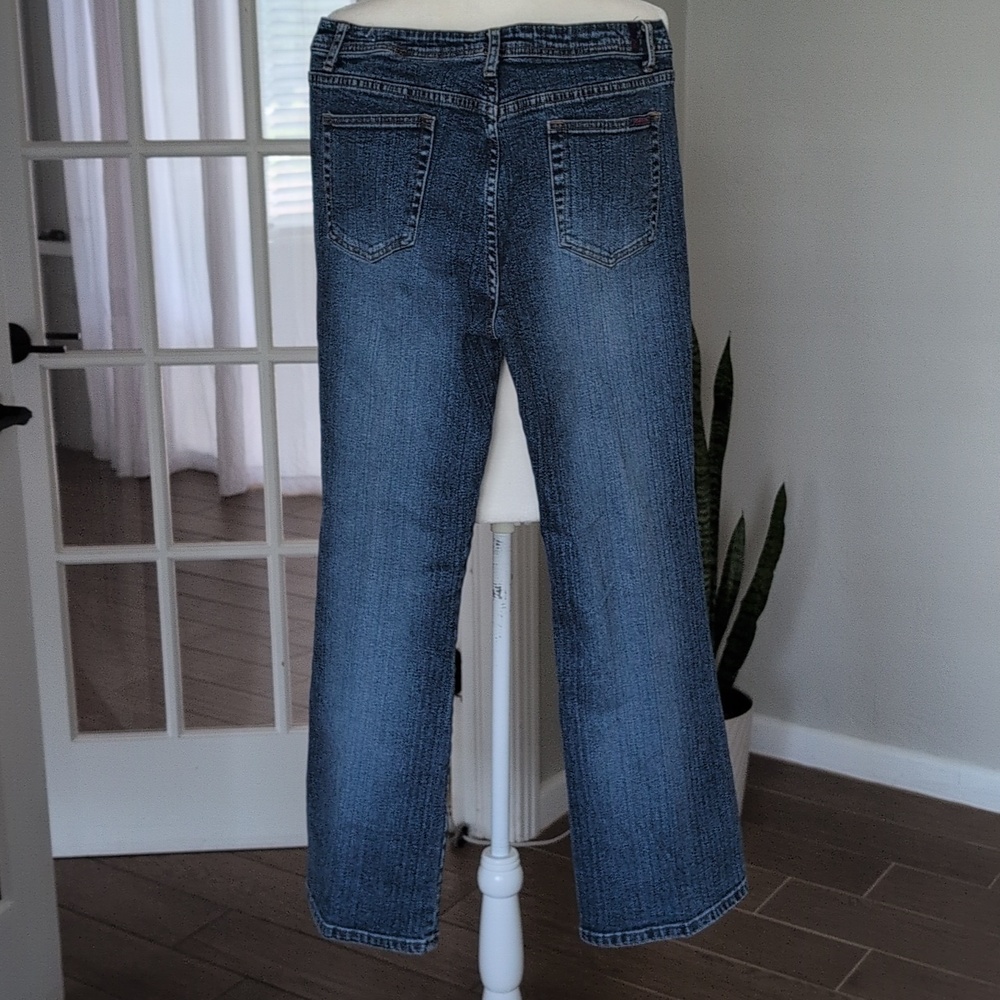 Vintage Y2K Zanadi Bootcut Blue Women's Jeans Size 15/16 - Picture 4 of 10
